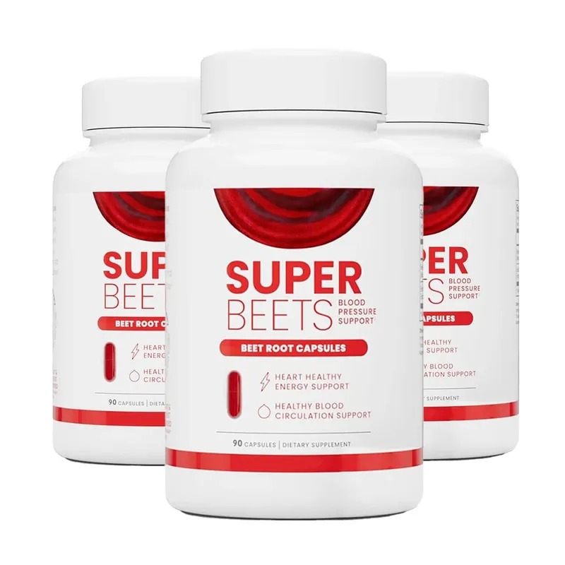 SuperBeets Supplements 1000mg Organic Beet Root Nitric Oxide Capsules - Supports Energy Healthy Circulation Blood Flow - Vegan