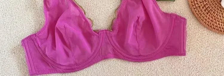 Full Coverage Minimiser Bra for Large Bust Ultra Thin Seamless Wireless Lift & Support Anti Sag Set BANERDANNI S-2XL 32-40 ABC — image 8
