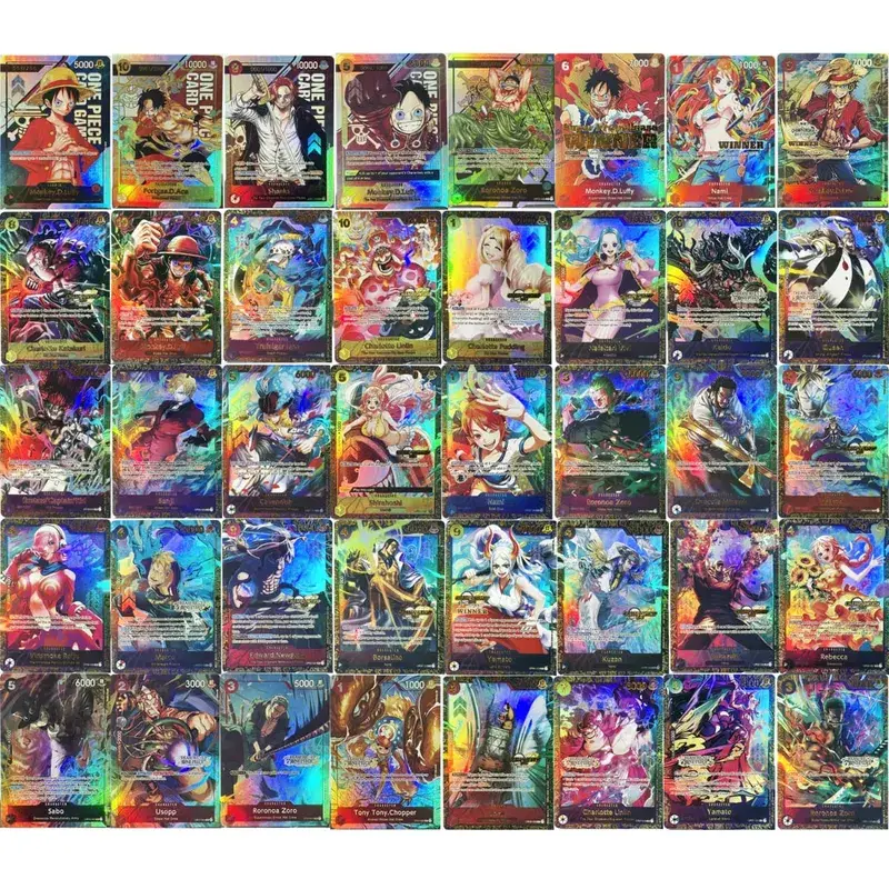 (EN/JP) ONE PIECE GAME Card Monkey D Luffy OP05-119 Manga SP Gold/Silver High Quality Textured Flagship Proxy Cards — image 17