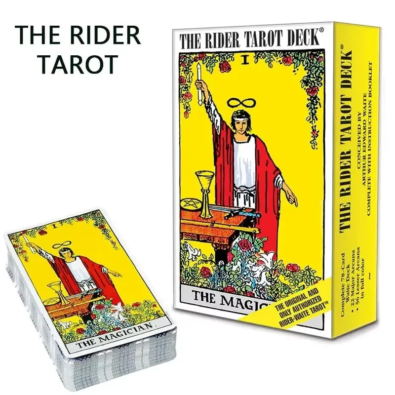 Tarot Oracle Divination Edition Borad Playing Games with English/Spanish Family Entertainment Board Game Fate Card Christmas