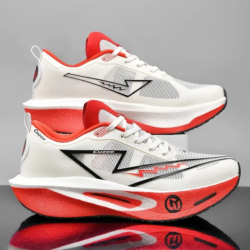 Running Shoes Carbon Board Marathon Men Speciality Sports Breathable Lightweight Women's Comfortable Athletic Sneakers