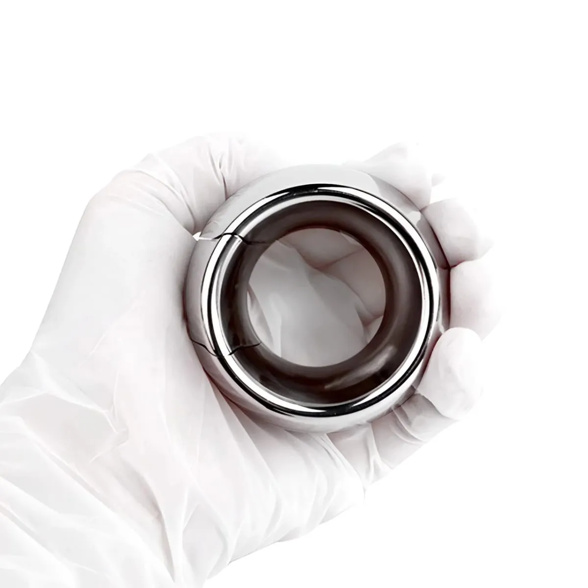 Metal Weight Screw Lock Penis Ring Scrotum Pendant Ball Stretcher Testis Cock Ring Penis Restraint SM Sex Toys For Men Gays