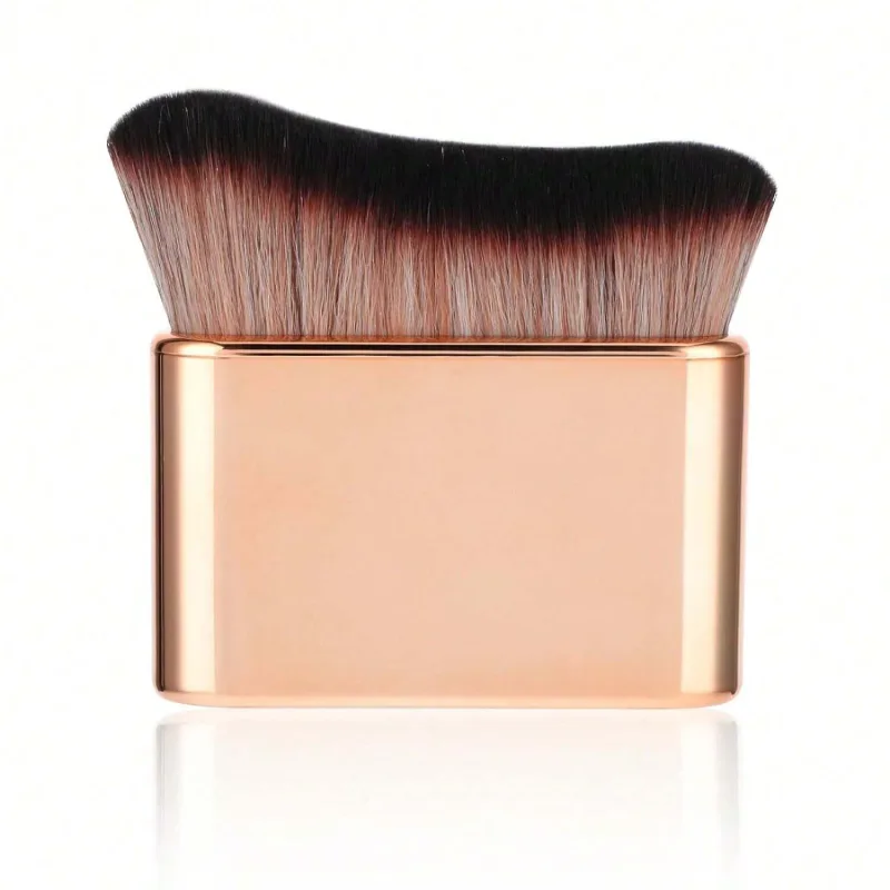 Body Self Tanning Brush Gold Soft Makeup Brushes Portable Self Tan Brush Neck Leg Foundation Sunscreen Cream Applicator Tools