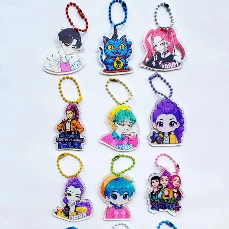 32 paket kör çanta akrilik anahtarlık gizem kapmak çanta okul sırt çantası için Anime çocuklar hediye Collectibl — image 4