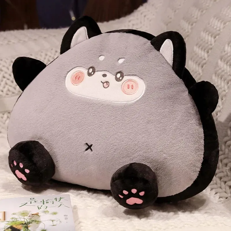 20cm Rice Ball Cat Plush Pillow Cute Onigiri Kitten Stuffed Cushion Soft Fluffy Throw Pillow Sofa Bedroom Decor Gift — image 8