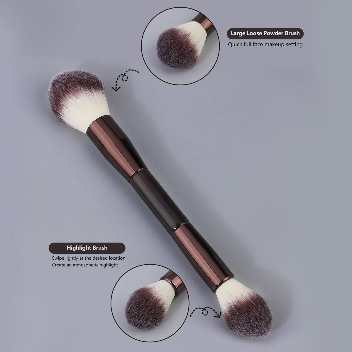 7Pcs Makeup Brushes Set Loose Powder Brush Blush Brush Foundation Brush Makeup Tools