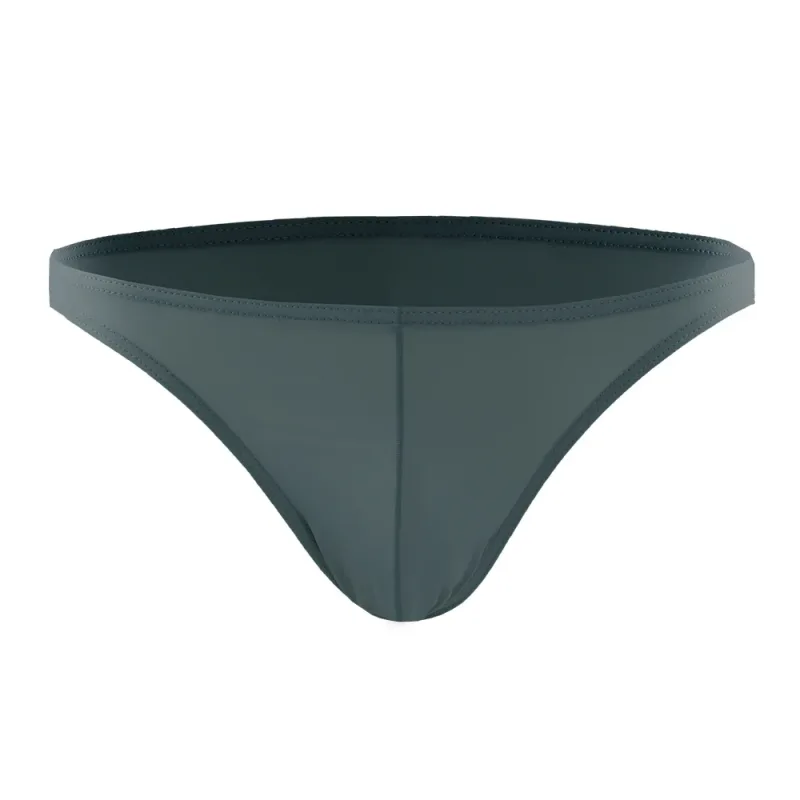 Summer Men's Breathable Ice Silk Underwear - Thin Style, Sexy Low-Waist Tight Fit, Seamless Small Triangle Bottom — image 12