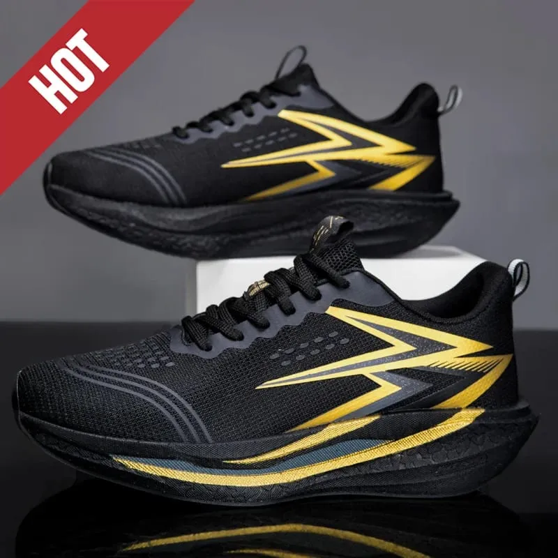 NEW Running Shoes Carbon Board Marathon Men Sports Breathable Lightweight Women's Comfortable Athletic Nonskid Sneakers Casual — image 8