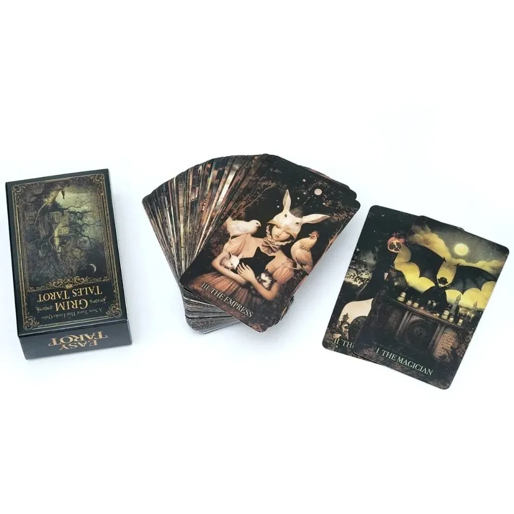 Grim Tales Tarot Deck - 10.3*6cm 78-Card RWS Gothic Fairy Tale Cards for Shadow Work Dark Fantasy Illustrated — image 6