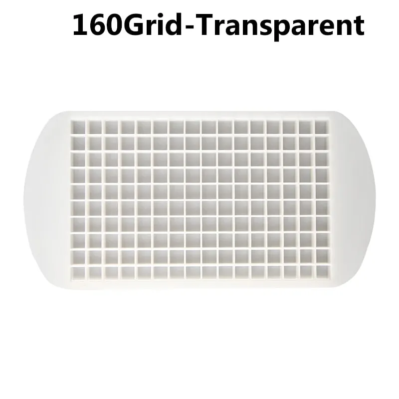4/6/8/15 Grid Big Ice Tray Mold Giant Jumbo Large Food Grade Silicone Ice Cube Square Tray Mold DIY Ice Maker Ice Cube Tray