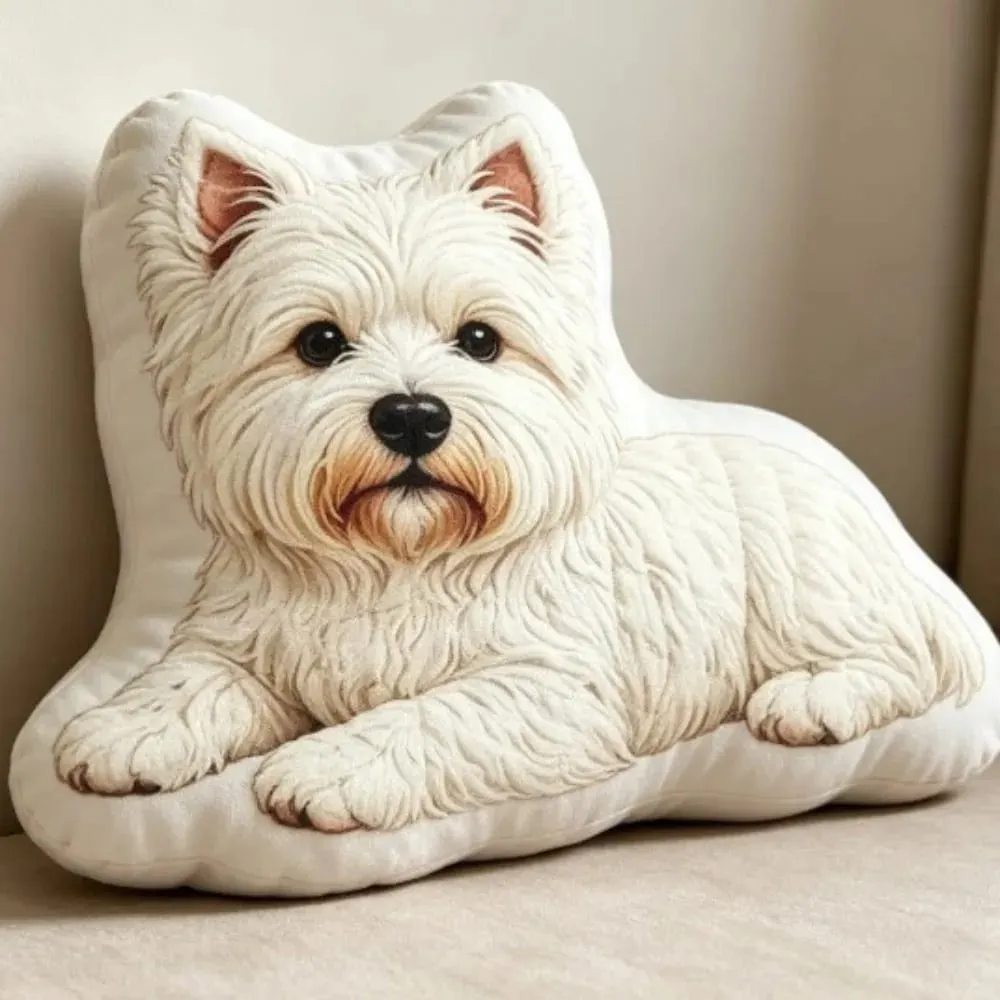 Dog Shaped Pillow Animal Throw Pillow Soft Plush Fabric Decorative Animal Pillow Shiba Dog Cushion Contoured Shape — image 16
