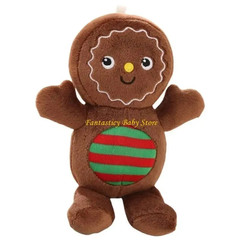 J6BE Dessert Stuffed Plush Pillow for Christmas Decoration Festive Room — image 10