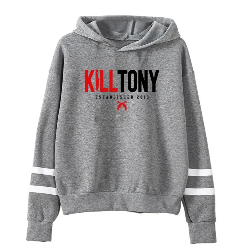 Kill Tony Merch Hoodie Unisex Pocketless Barren Ärmel Streetwear Damen Herren Kapuzenpullover Lustige Kleidung