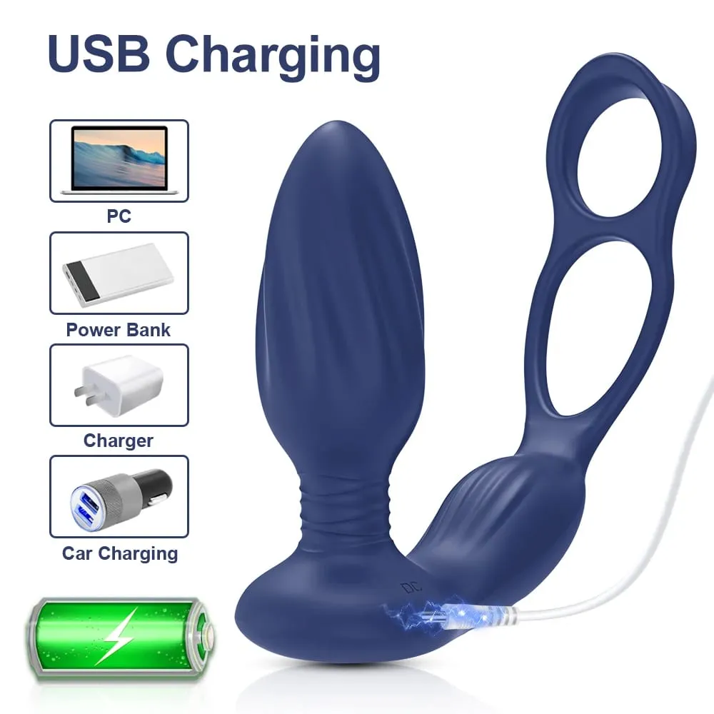 Sex Toys Anal Plug Vibrator Gay Butt Plug Anal Plug Vibrating Stimulator Masturbation Anal Plug Vibrating Men Sex Toys 18+ — image 3