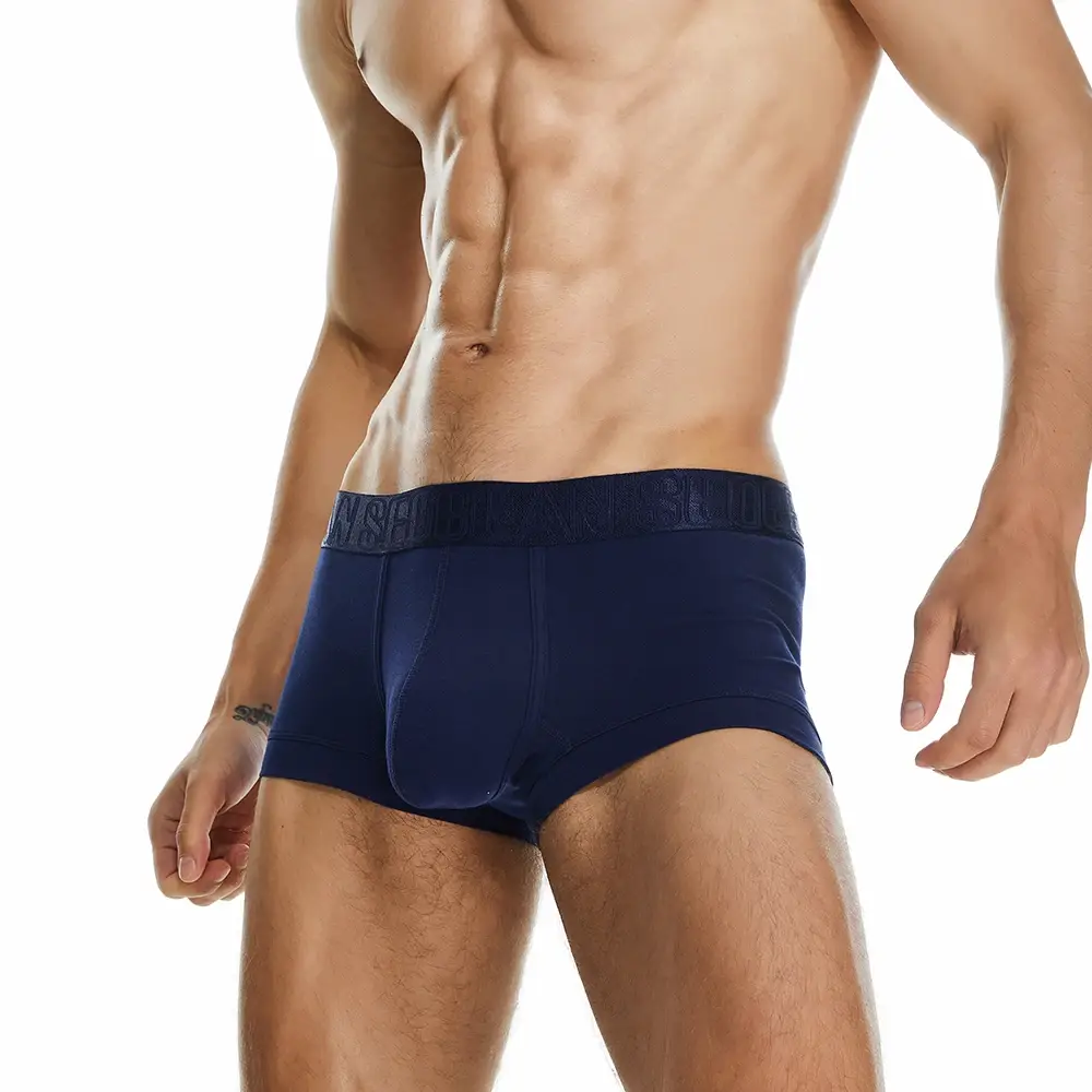 Men's Ribbed Boxer Briefs with 3D Contoured Pouch Elastic Waistband Soft Stretch Fabric for Comfort Casual Underwear — image 15