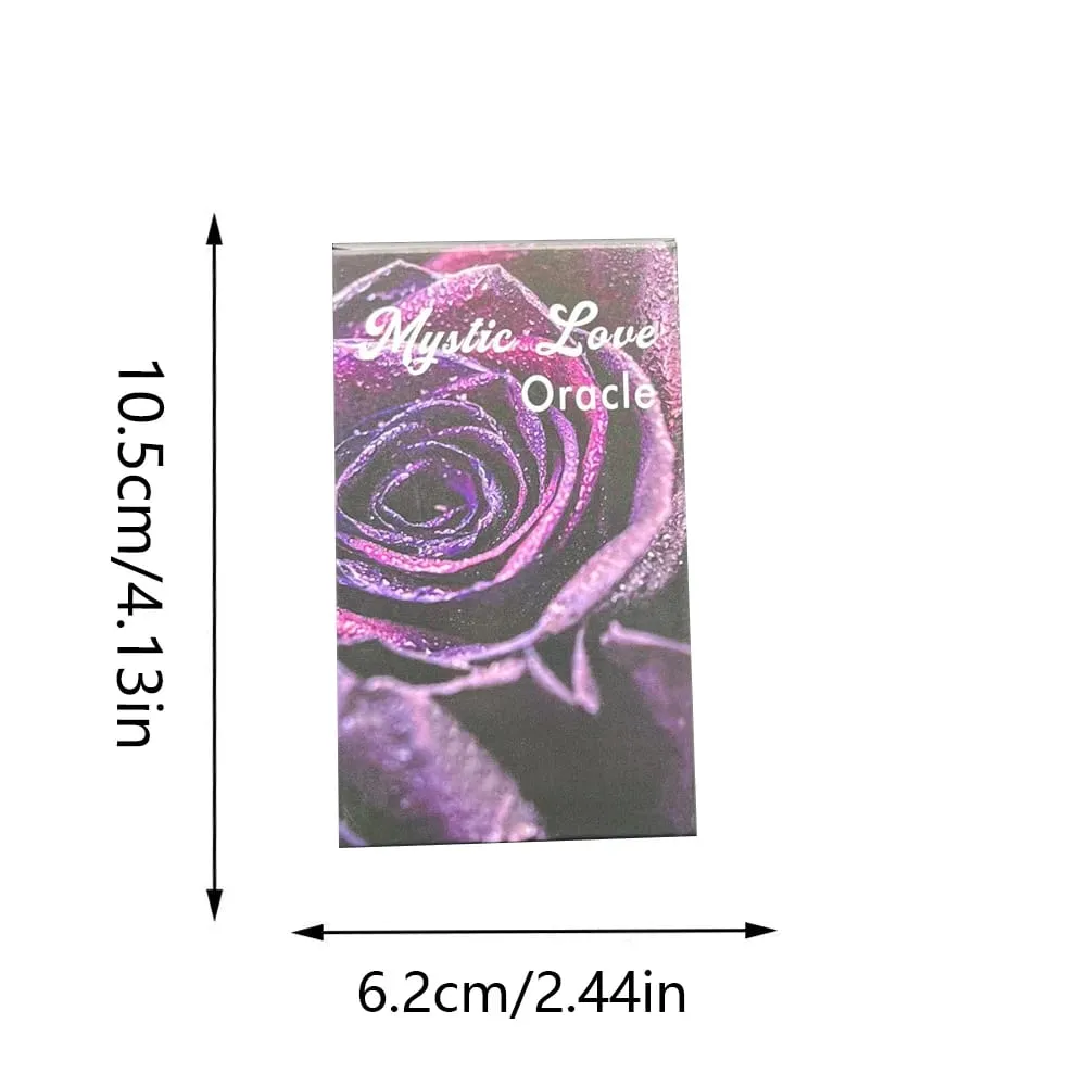 Mystic Love Oracle cards A 79 Tarot Card Board Game Party Mystical Tarot Divination Tools Table Tarot Deck Party Favor