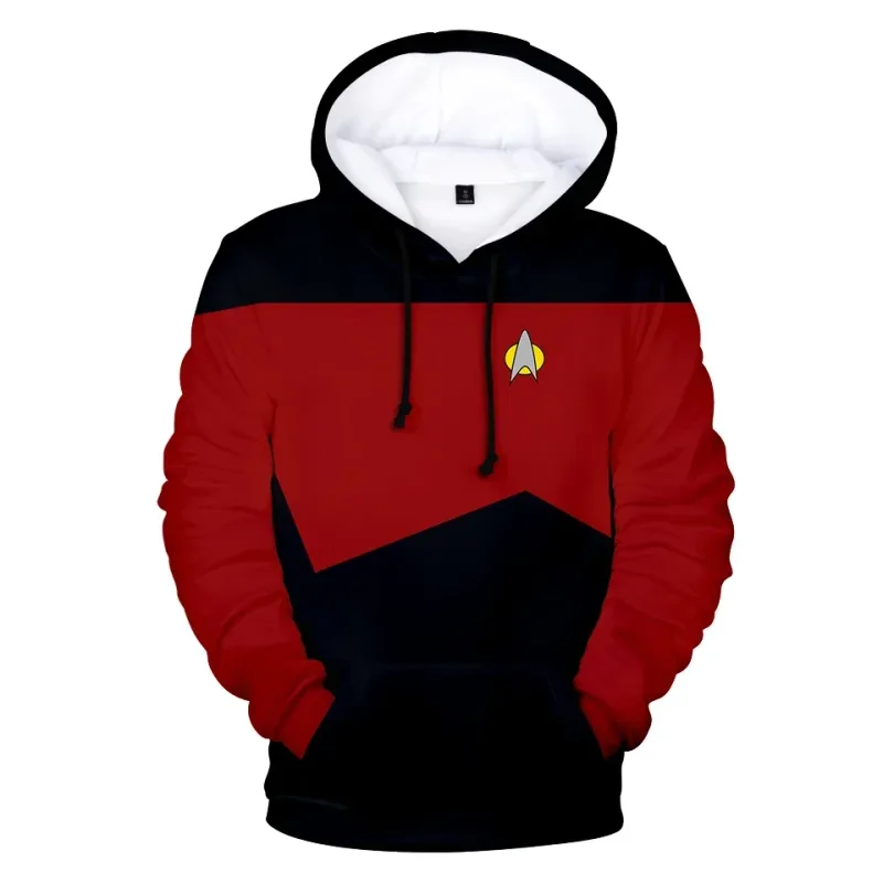 Hot Movie Star Trek 3D Print Sport Hoodies Sweatshirt Fashion Long Sleeve Clothes Cosplay Men/Women Streetoutdoor Clothing Top — image 4