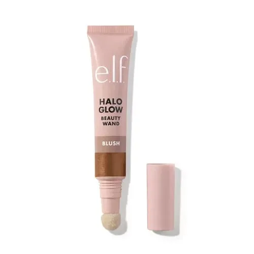 Elf Halo Glow Blush Contour Liquid Contour Blush Stick for Defined Shadows Matte Glow Primer Moisturizing Base Pore-minimizing