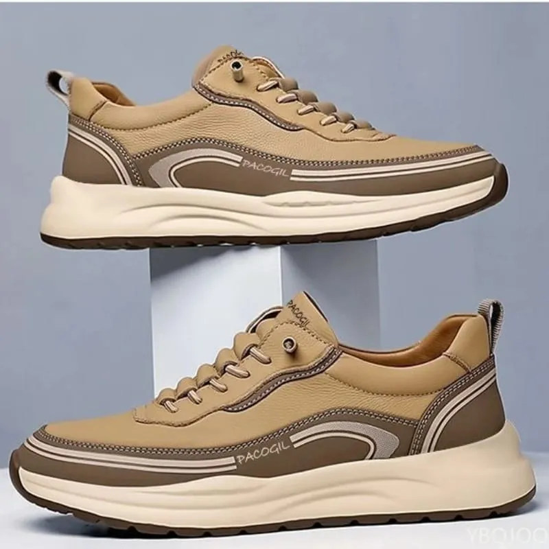Large size summer new breathable wear-resistant men's shoes casual comfort sneakers men's fashion versatile thick soled shoes — image 2