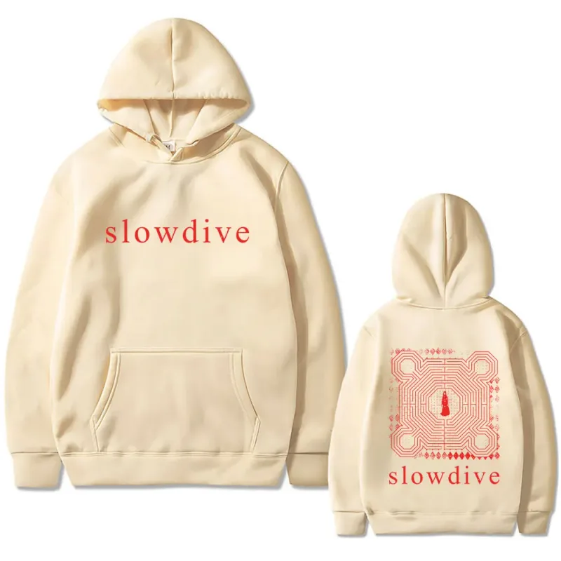 Rock Band Slowdive Everything Is Alive Print Hoodie Tour 90s Classic Vintage Men Women Oversized Streetwear Male Casual Hoodies — image 7