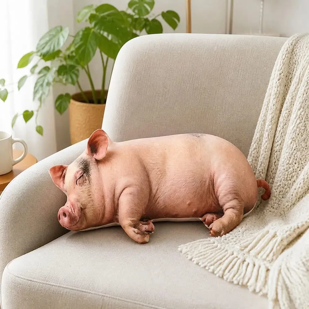 Plush Material Animal Body Pillow PP Cotton Filled Soft Texture Animal Cushion Doll Toys Cute Design 40cm Size