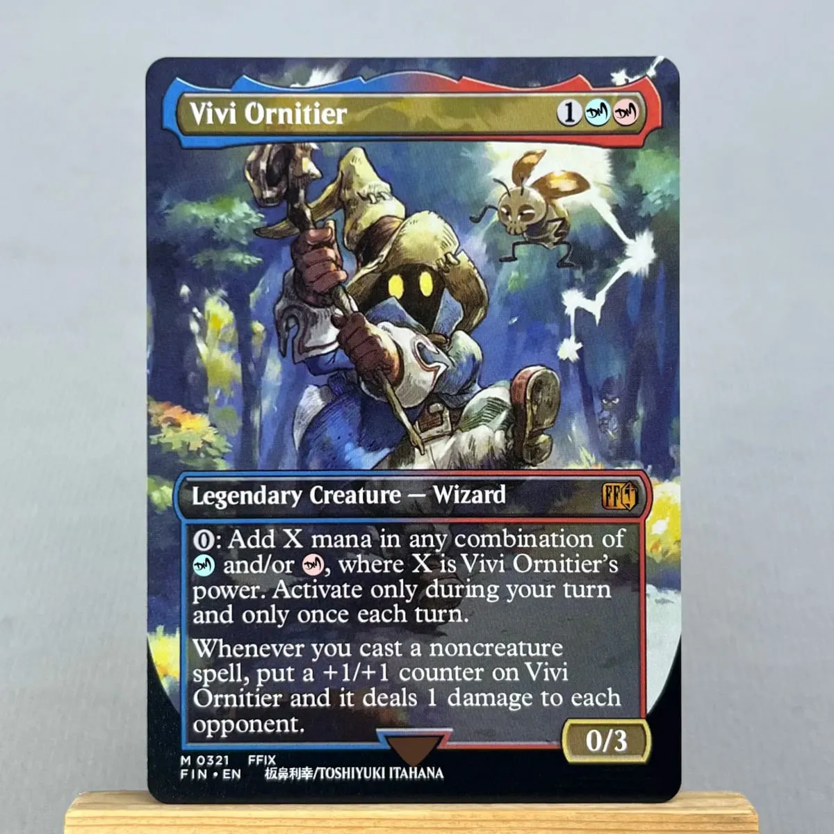 FIN HOLO14-Ⅰ01 Tcg Proxy Cards Vivi Ornitier Sephiroth Fabled SOLDIER Summon Bahamut Cloud Midgar Mercenary — image 3