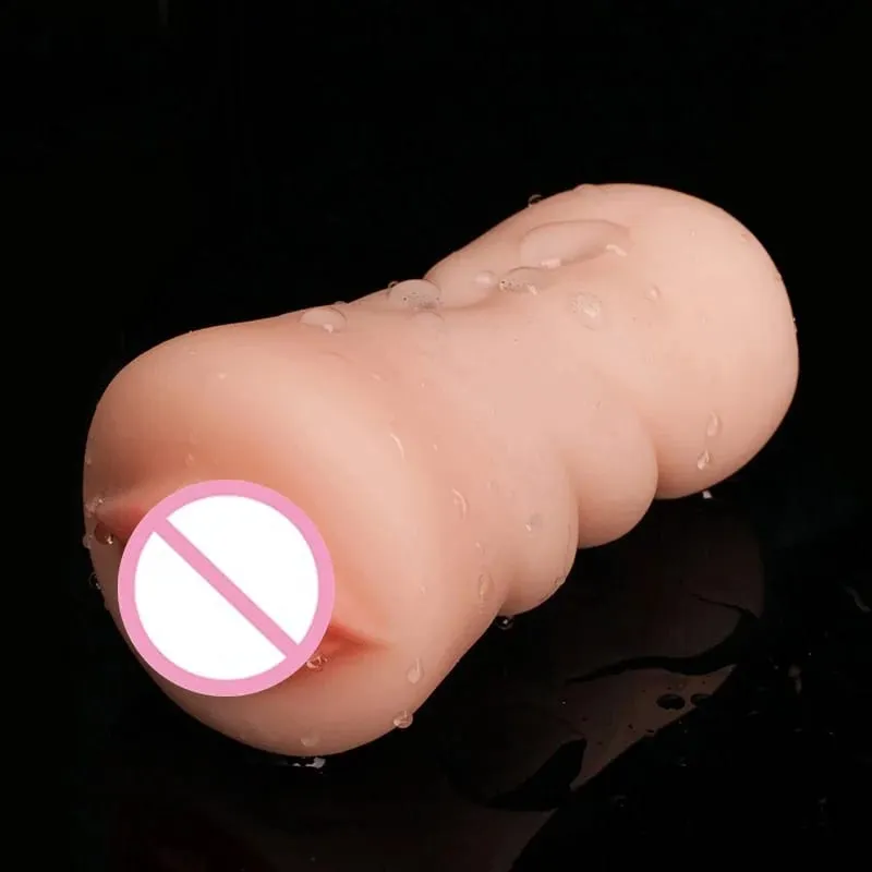 Soft TPE Aircraft Cup Male Stroker with Oral Vaginal Anal Textures Realistic Pocket Pussy Training Sex Toy for Men — image 11