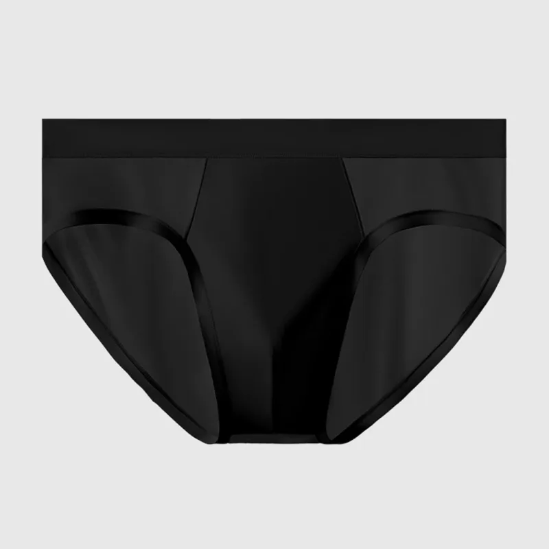 Men Ice Silk Seamless T-Back Mesh Sheer Brief Underwear Ultra-Thin Lingerie Mid Rise Calcinha Cool Extreme Men's Panties Classic — image 8