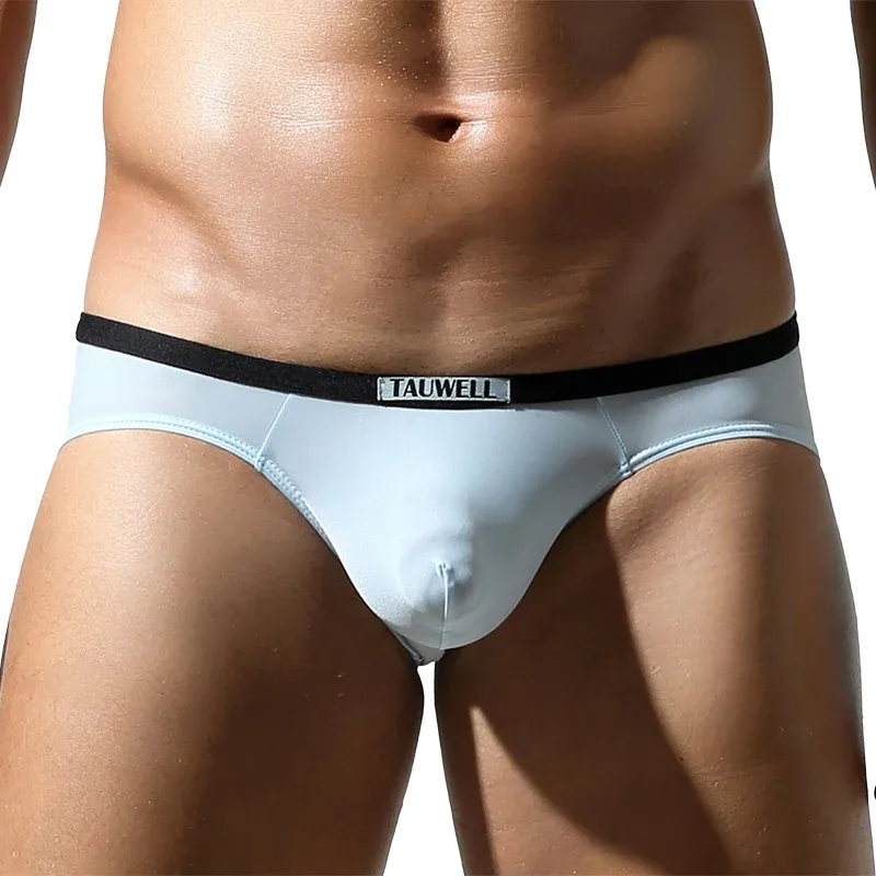 Men's Low-Rise U-Pouch Ice Silk Thin Breathable Transparent Men's Briefs — image 11