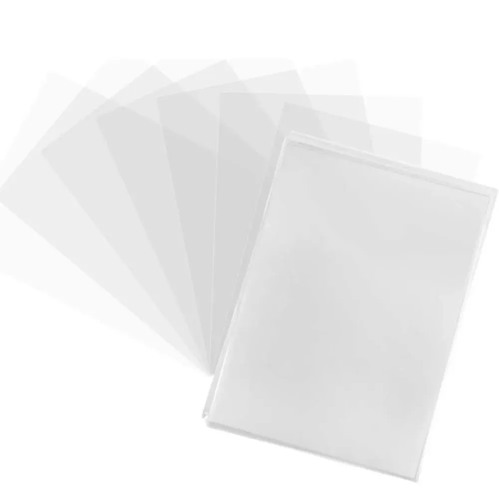 500 Counts Clear Penny Card Sleeves Plastic Soft Trading Card Protectors For Standard Pokemon MTG Baseball Sports Game Card — image 2