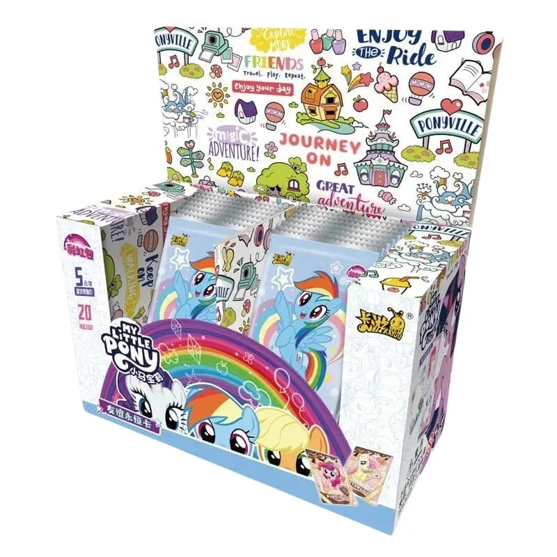 Autentisk ny My Little Pony Friendship Forever-korthållare - Nummer 10 - Anime Merchandise Barndagspresenter