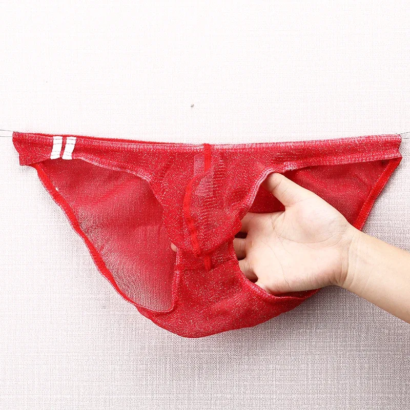 男性下着ブリーフ超薄型ローライズメッシュ通気性パンティー — image 29
