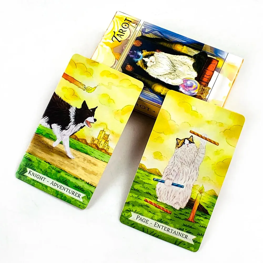 New Tarot Cards A 78-Cards English Version Of The Predictive Divination Card Game Family Gathering Card Game Spiritual Guidance — image 1