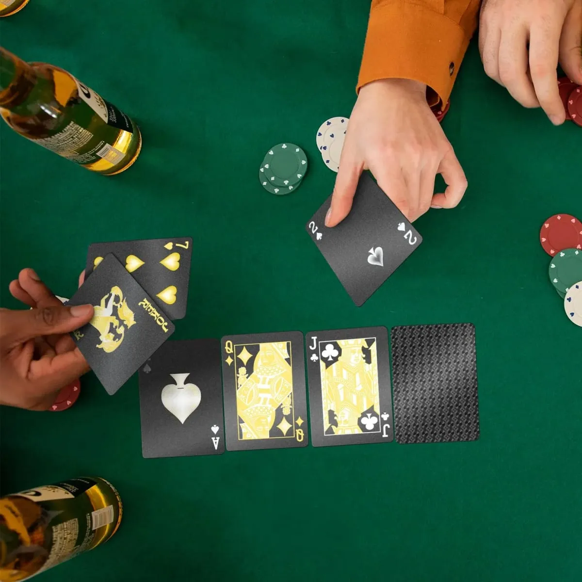 Luxury Color Playing Cards: Waterproof PVC Poker Suit Unique Designer Deck for Magic Tricks Board Game Gift for Adults — image 5