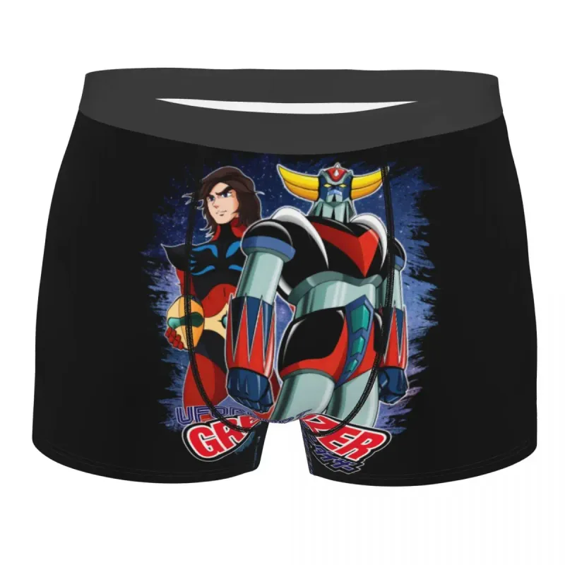 Custom Novelty Goldorak Ufo Robot Grendizer Boxers Shorts Panties Male Underpants Breathbale Briefs Underwear