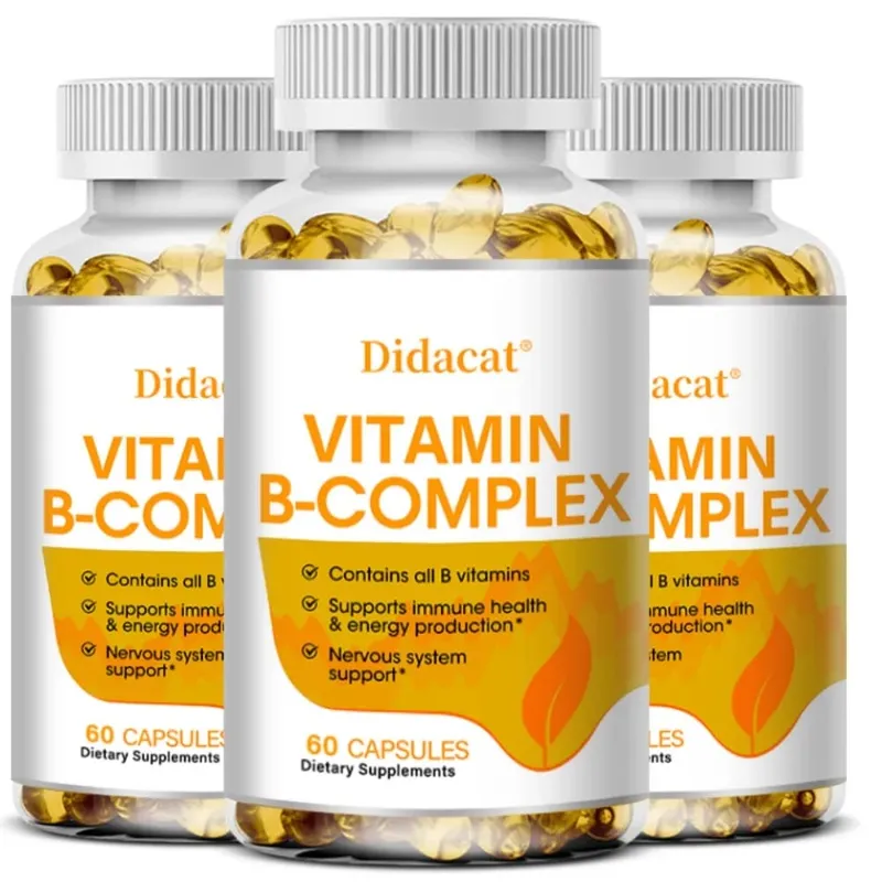 Vitamin B Complex - Contains All B Vitamins Supports Immune Health & Energy Production Nervous System Support — image 10