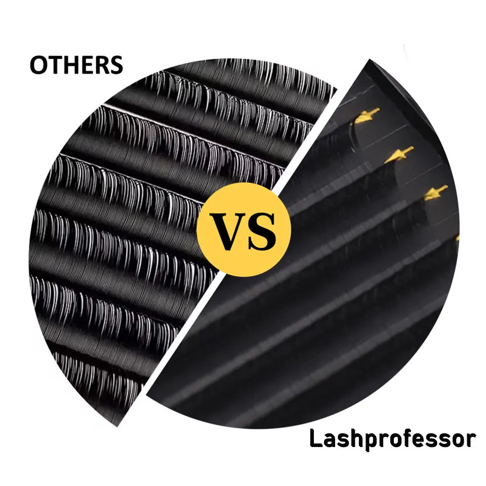 Lashprofessor 16Rows Individual De Cils Lash Trays 5-20mm Silk Classic Lashes Professional Salon Use Cashmere Eyelash Extensions — image 3