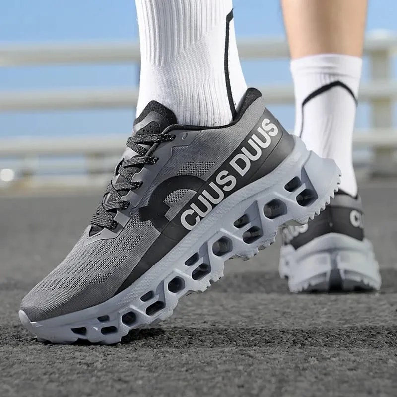 Unisex Sneakers Fashion Lace Up Outdoor Running Anti Slip Cushioning Men Training Shoes 2026 Comfort Thick Soled Sports Shoes — image 6