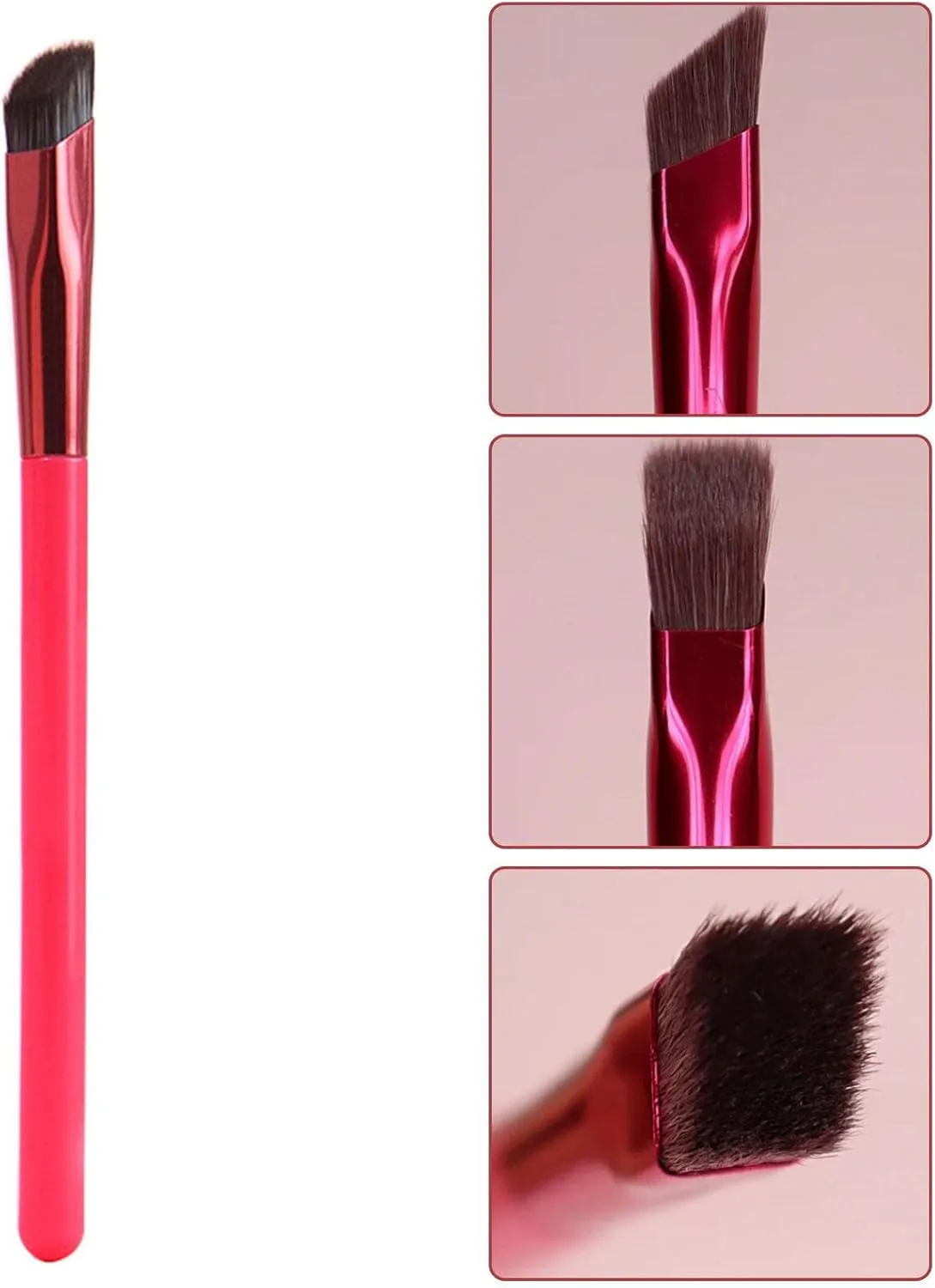 Wild Eyebrow Brush Square Stereoscopic Painting Hairline Eyebrow Paste Artifact Eyebrow Brush Brow Makeup Brushes