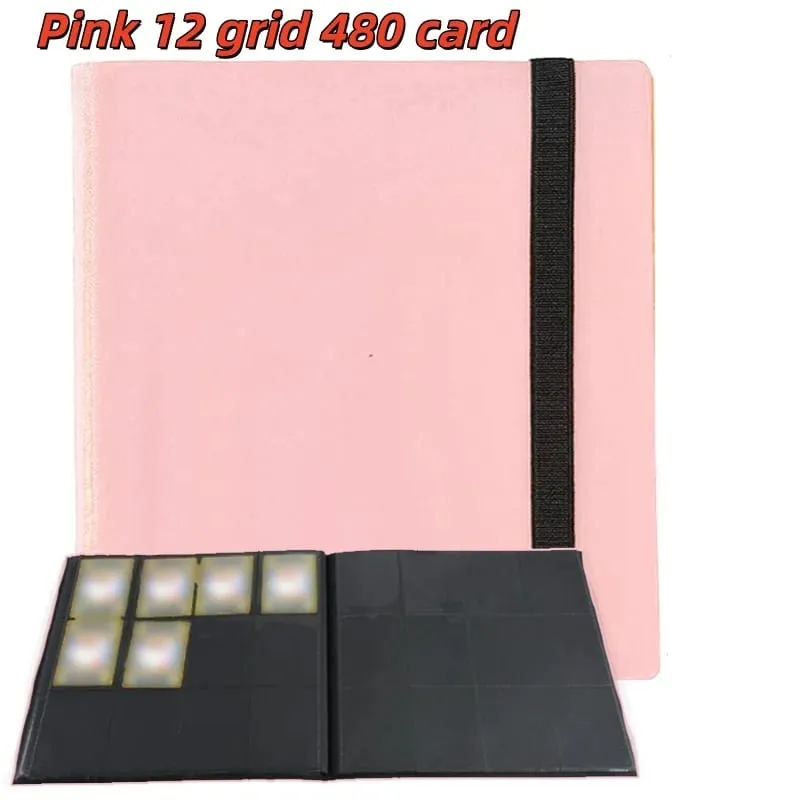 160/360/480/540 Cards Capacity Pocket Holder Binders Albums for CCG MTG Magic Yugioh Board Game Card Book Sleeve Holder — image 34