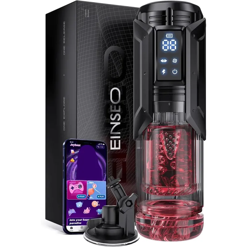 Automatic Male Masturbator Cup Pocket Pussy Stroker Realistic Vagina Tight Suction Vibrating Deep Stimulation Sex Toy for Men