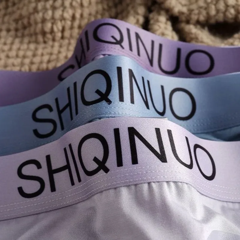 Herren-Boxershorts mit süßem Elefantenmuster, elastisch, mit Buchstaben-Taille, 3D-Beutel, weich, atmungsaktiv, für den täglichen Schlaf, zu Hause, lässig, bequem, Unterwäsche