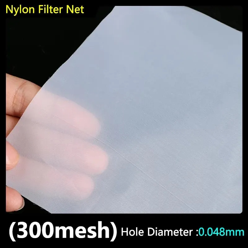 Food Grade Nylon Filter Mesh 80-500 Mesh Reusable Filter Fabric for Wine Drinking Water Kitchen Oil Paint & Ink Purification — image 15