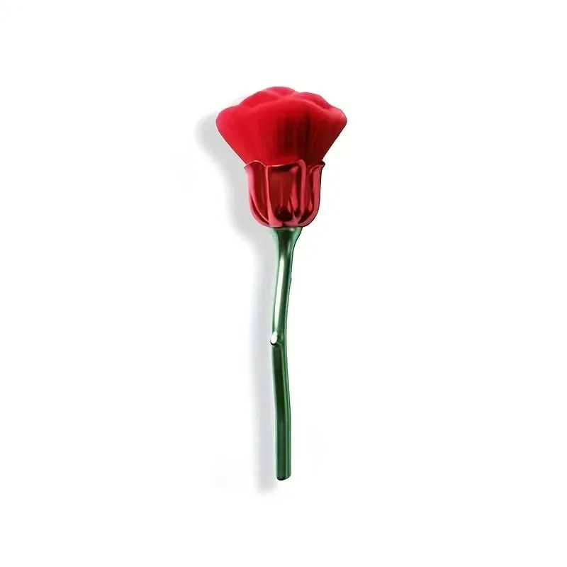A Rose Shaped Nail Dust Brush Soft Bristles Makeup Foundation Make-Up & Powder Blusher Tools Foundation Make-Up Beauty Brush
