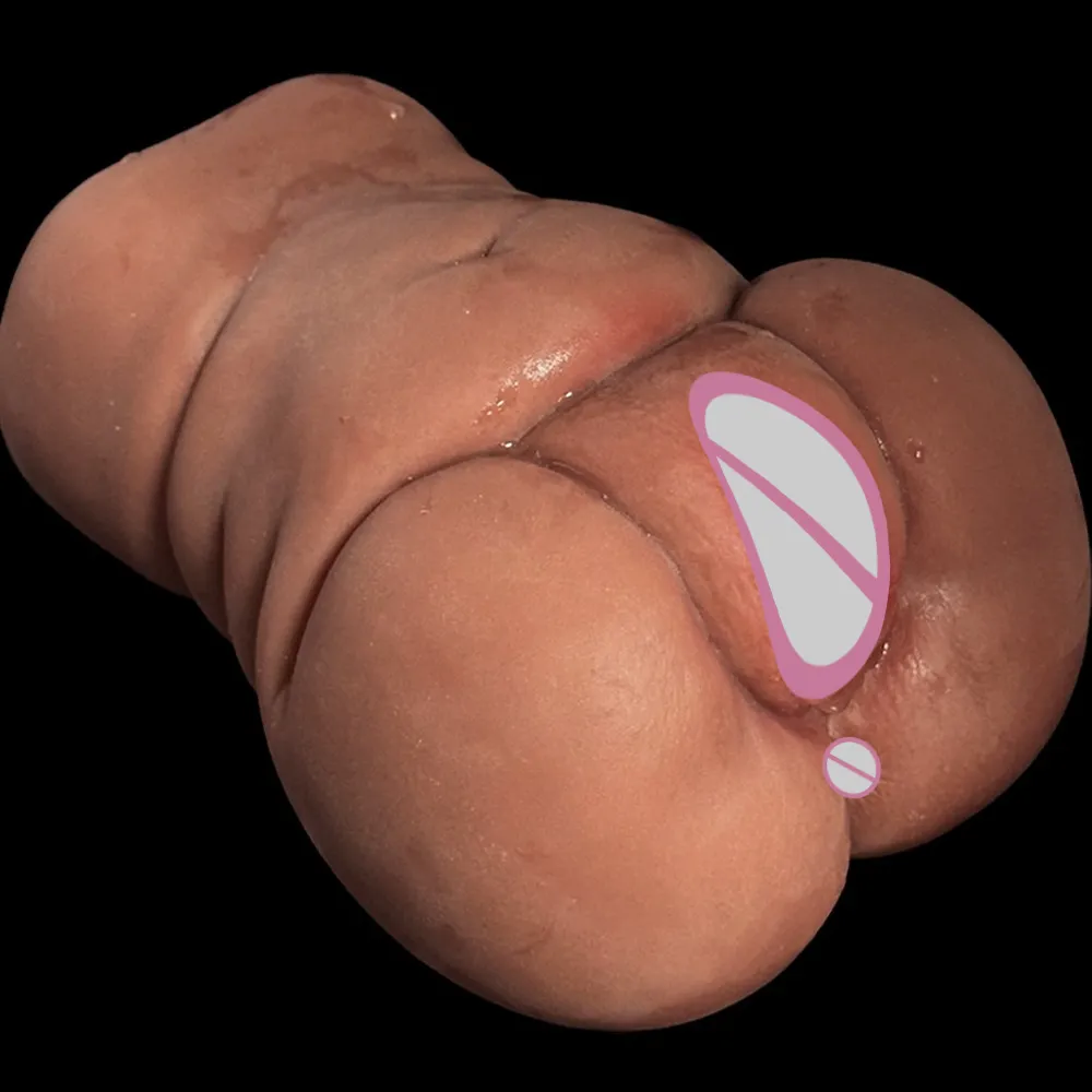 Male Masturbator Pocket Pussy Realistic Vagina Artificial Vaginal Stroker Soft Silicone Adult Sex Toys for Men Erotic Pleasure — image 4