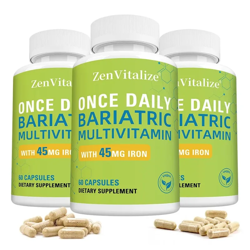 Once Daily Multivitamin Capsule with 45 Mg of Iron Easily Absorbed Dietary Supplements — image 9