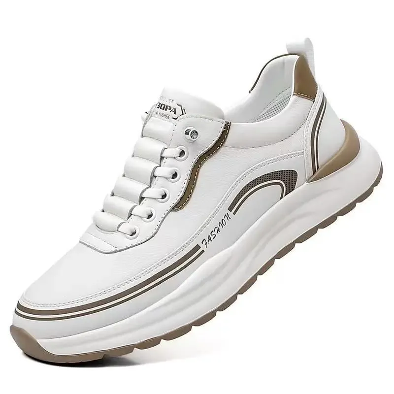 Large size summer new breathable wear-resistant men's shoes casual comfort sneakers men's fashion versatile thick soled shoes — image 9
