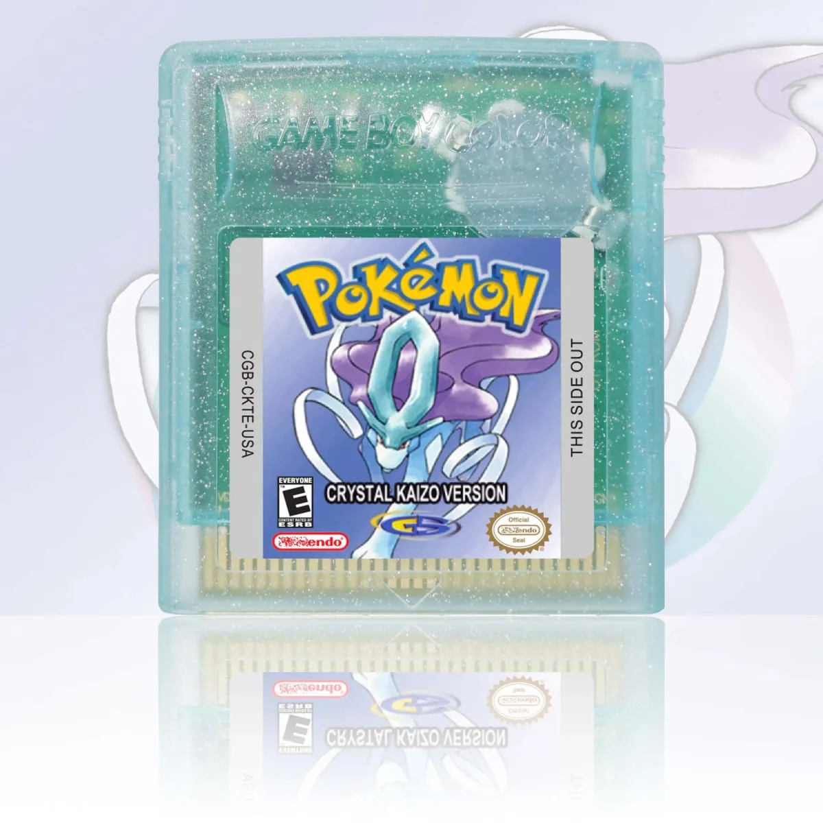 Pokemon Crystal Clear/Orange/Prism/Polished Series GBC Game Cartridge 16 Bit Video Game Console Card High Quality GBC Video Game