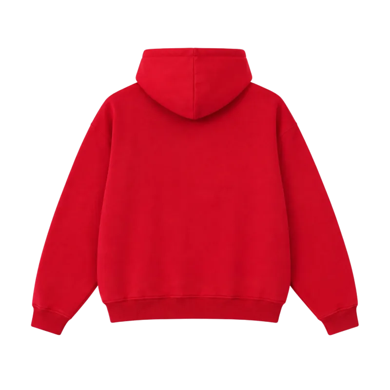Y2K Men Oversized Hoodie Frayed Raw Edge Patch Letter Print Pullover Hooded Sweatshirt Multi Color Hip Hop Streetwear Hoodies — image 9