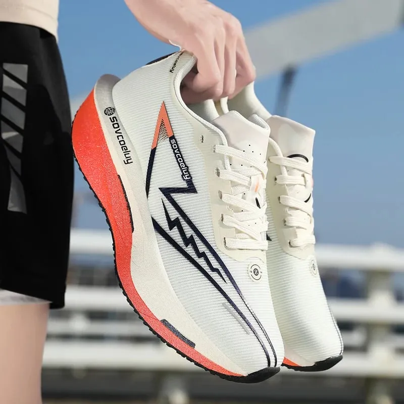 Carbon Board Marathon Men Running ShoesSpeciality Sports Breathable Lightweight Women's Comfortable Athletic Chunta Sneakers